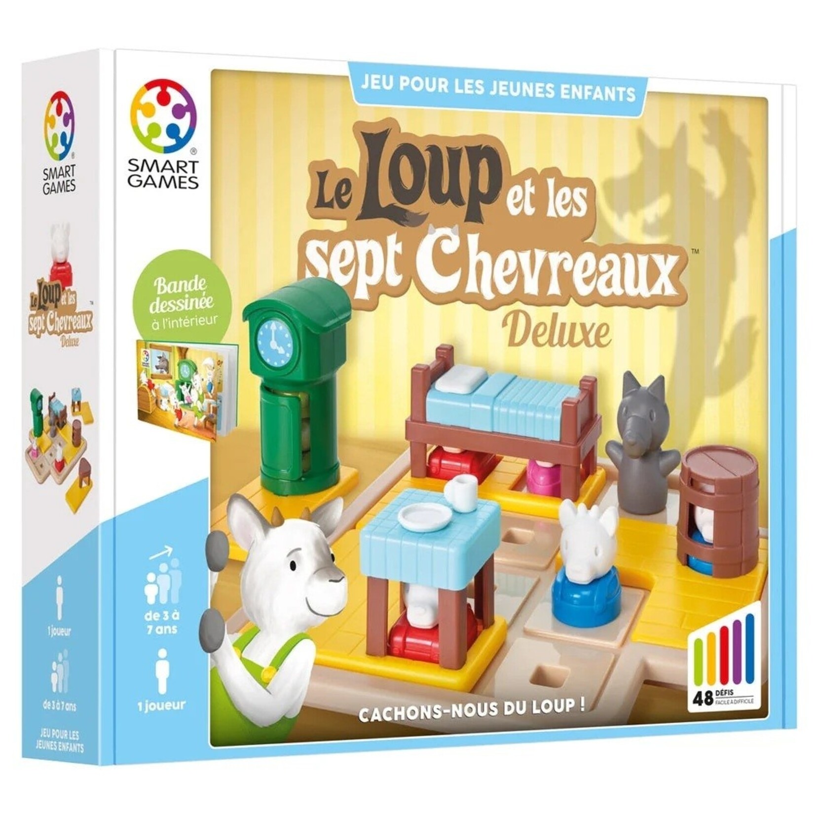 Smart Games Smart Games - Le Loup et les Sept Chevreaux Deluxe
