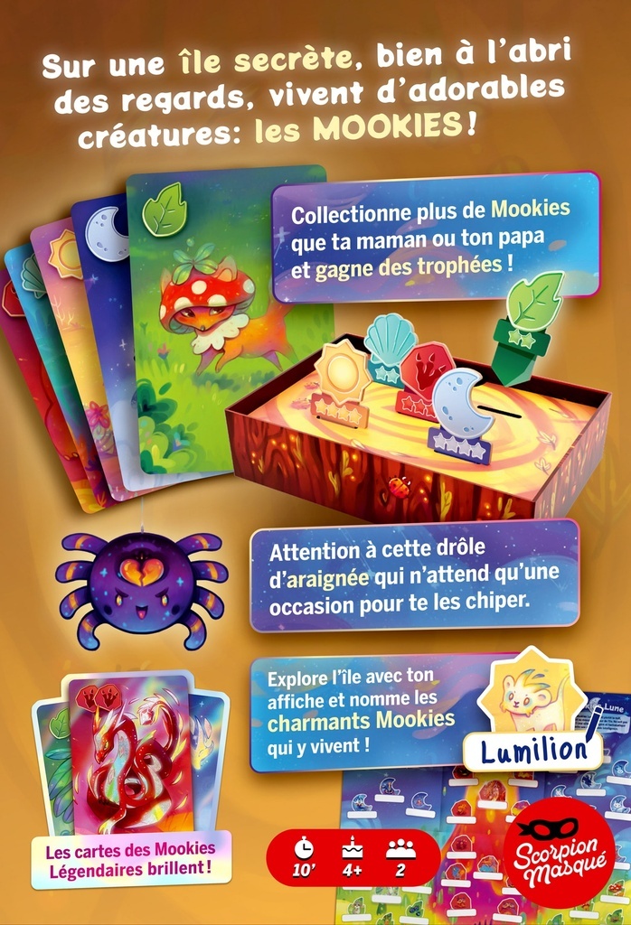 Scorpion Masqué LÎle des Mookies