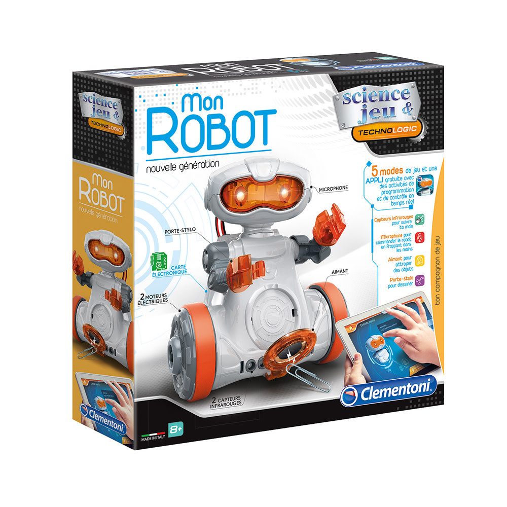 Clementoni Clementoni - Science & Jeu - Mon Robot Nouvelle Génération