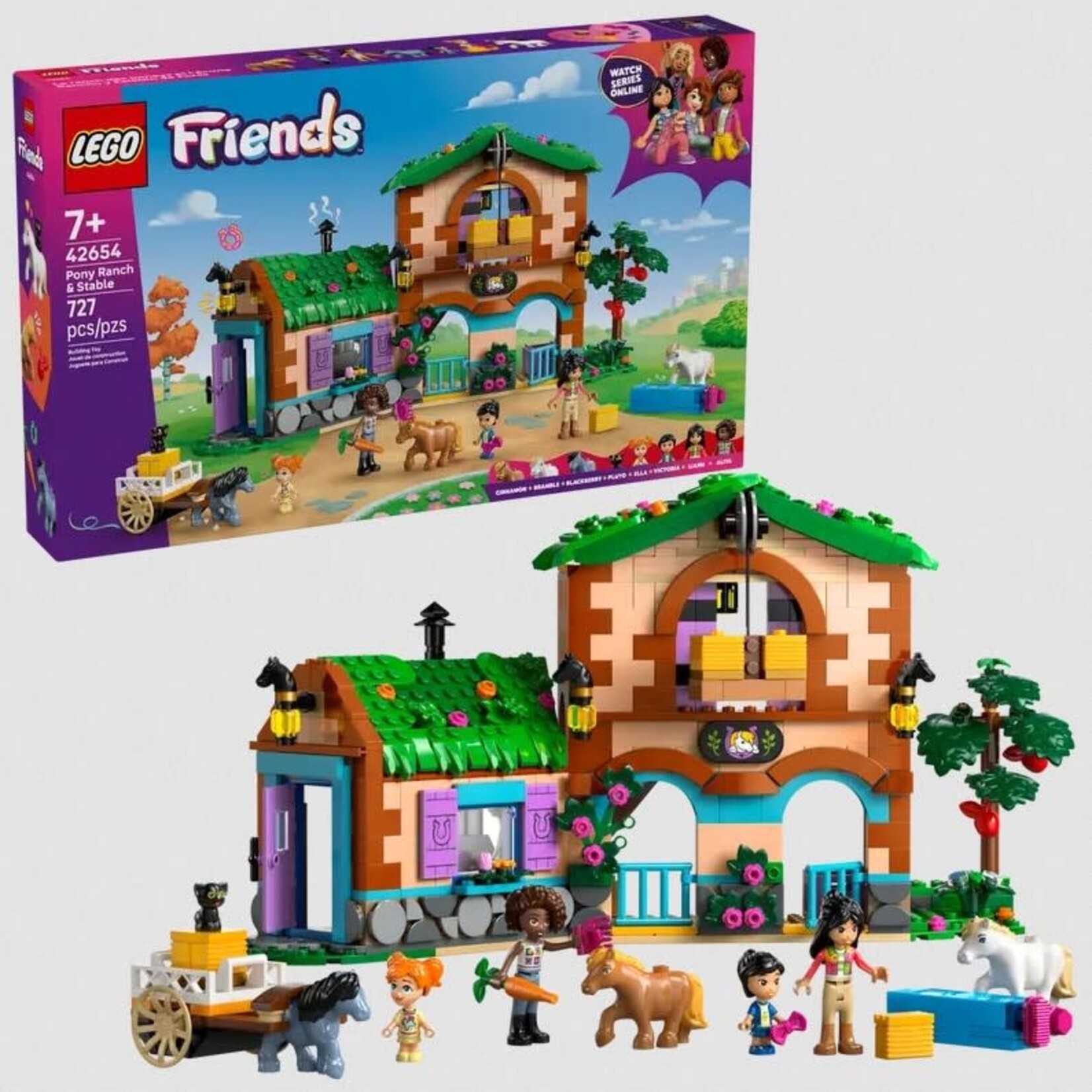 Lego Lego 42654 Friends - Le ranch des poneys et l’écurie