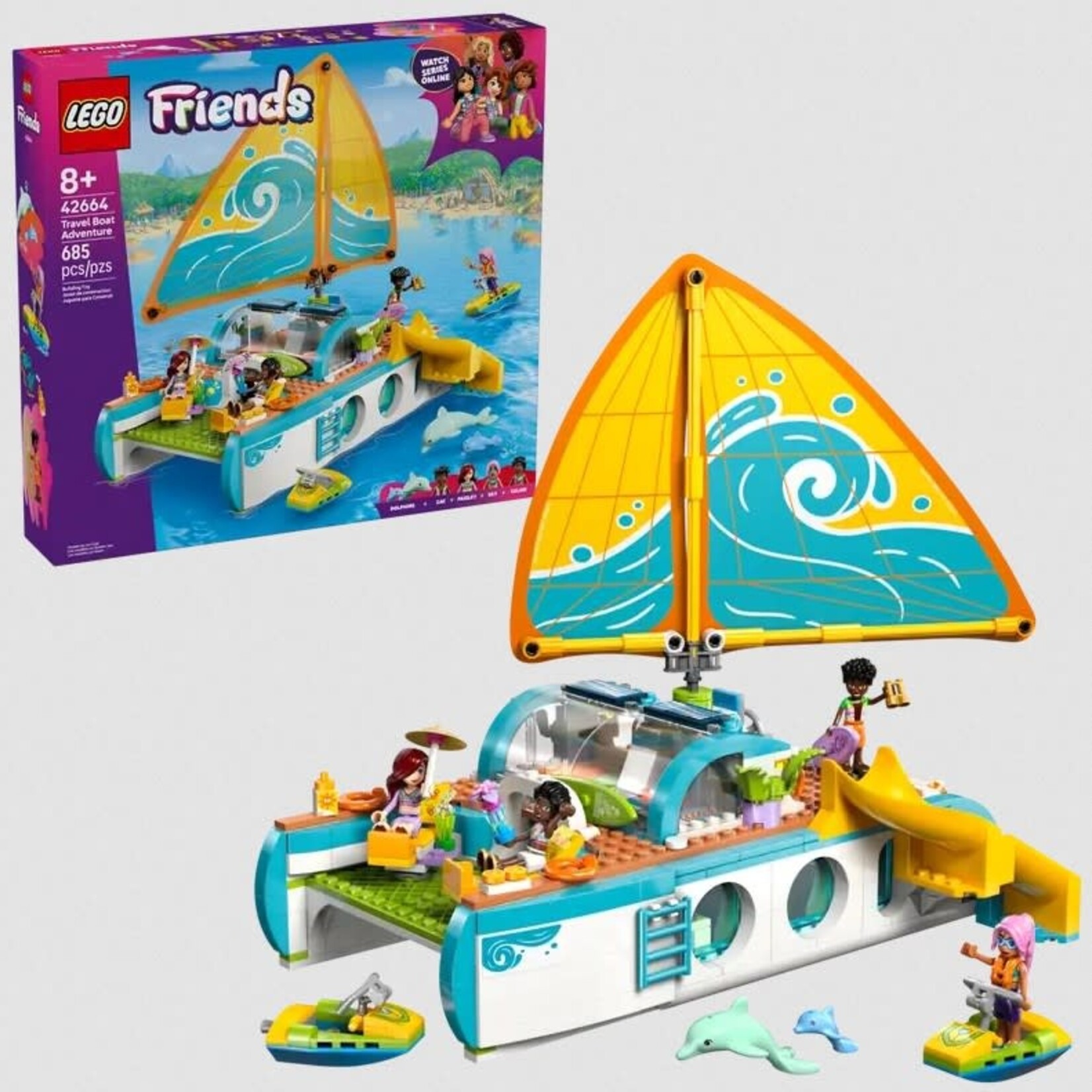 Lego Lego 42664 Friends - L'aventure en bateau