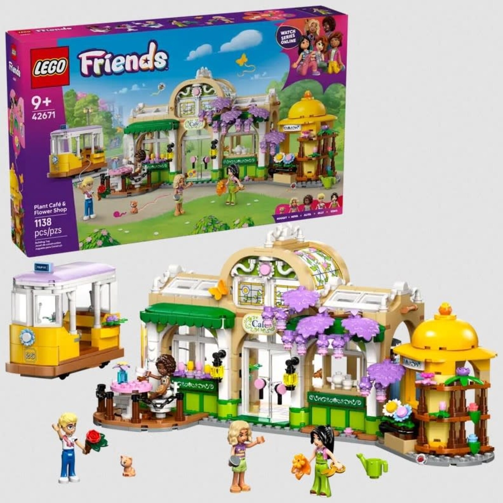 Lego Lego 42671 Friends - Le café aux plantes et le fleuriste