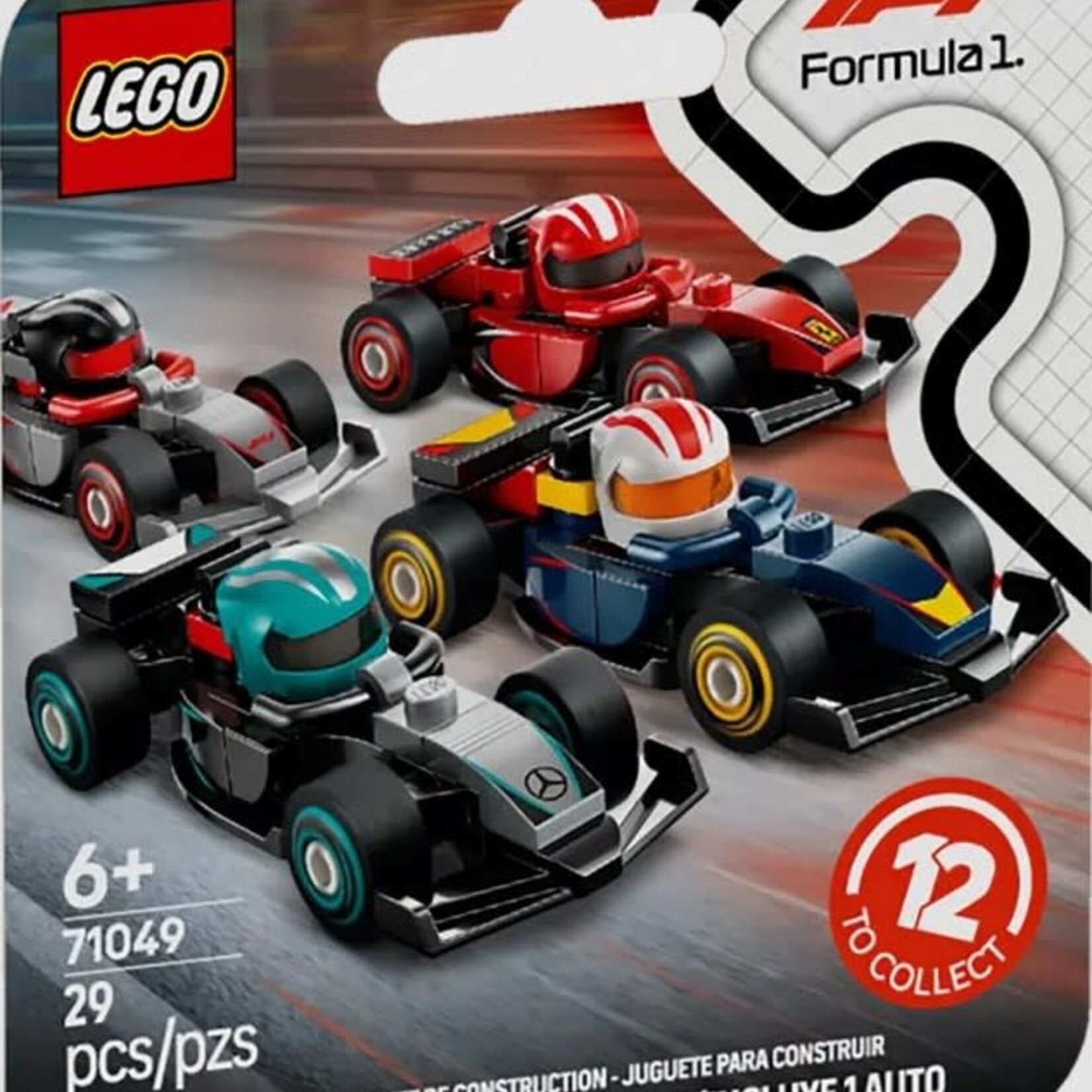 Lego Lego 71049 F1®  - Voitures de course de F1à collectionner