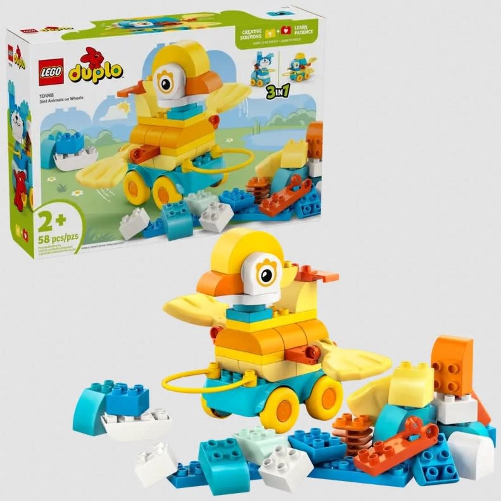 Lego Lego 10448 Duplo - Les animaux sur roues 3 en 1