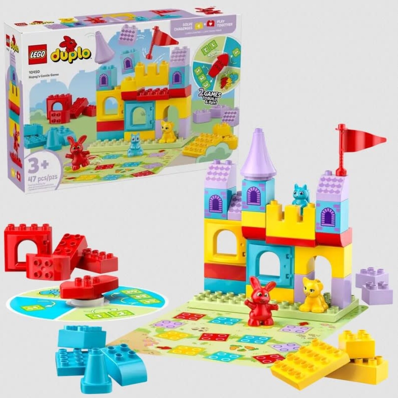 Lego Lego 10450 Duplo - Le jeu du château de Hopsy