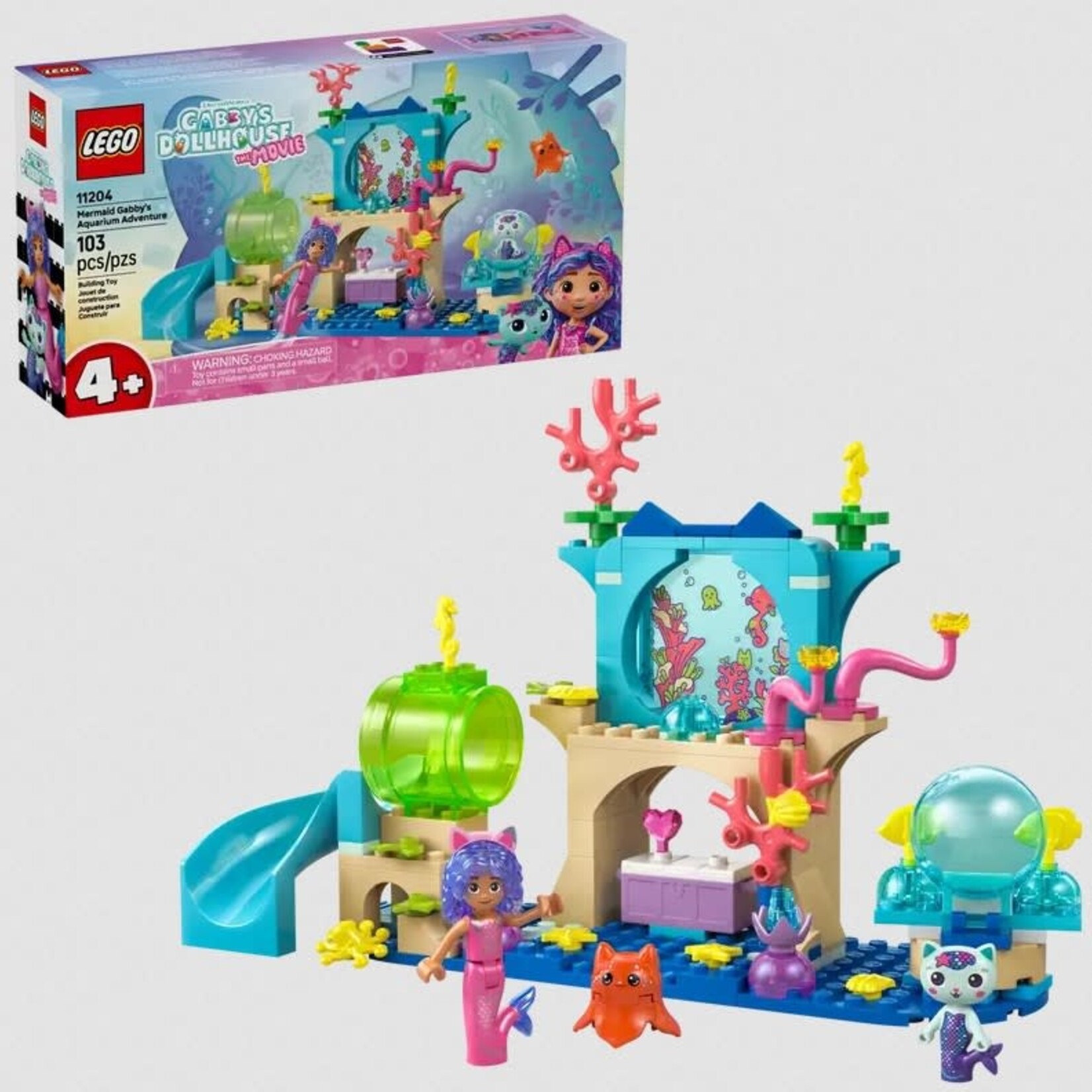 Lego Lego 11204 Gabby's Dollhouse - Les aventures aquatiques de Gabby-sirène
