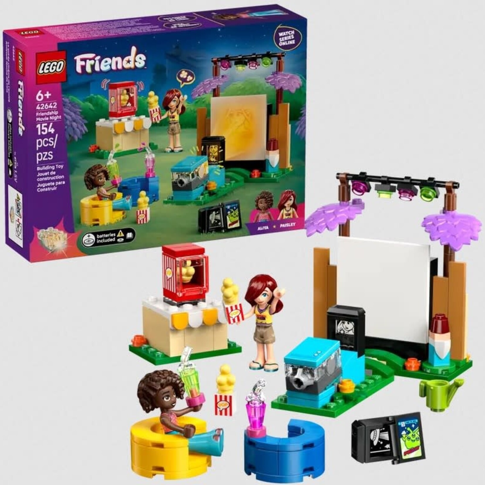 Lego Lego 42642 Friends - La soirée cinéma de l’amitié