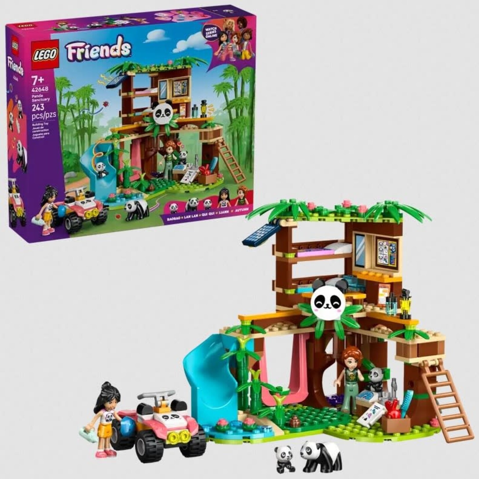 Lego Lego 42648 Friends - Les soins animaliers au sanctuaire des pandas