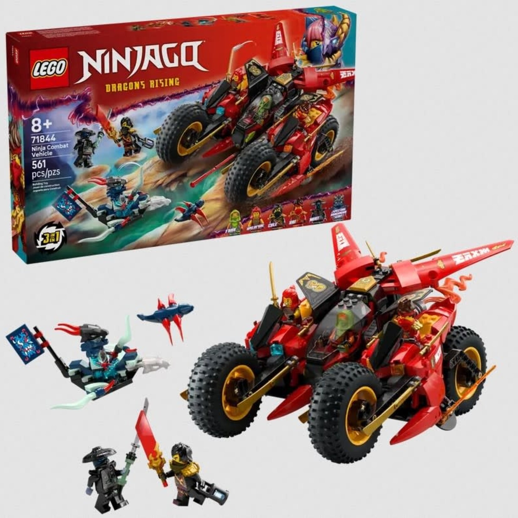 Lego Lego 71844 Ninjago - Le véhicule de combat des ninjas