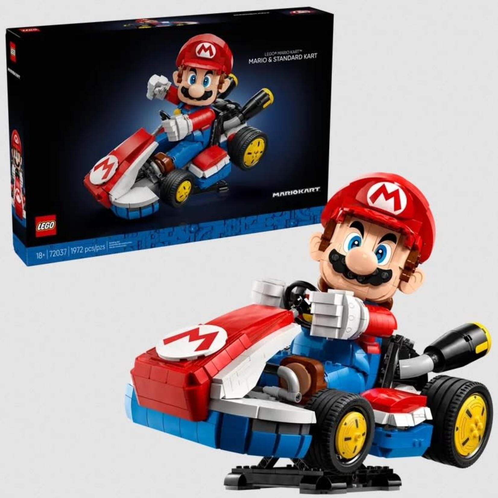 Lego Lego 72037 Super Mario - Mario Kart™ Mario et kart standard