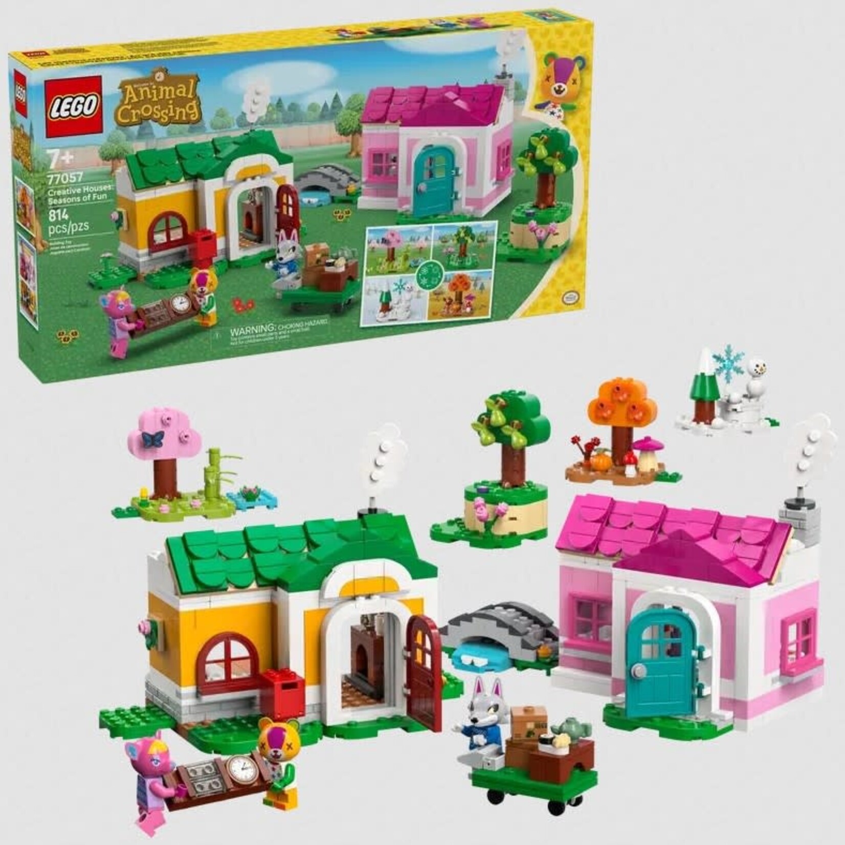 Lego Lego 77057 Animal Crossing - Les maisons créatives - Au gré des saisons