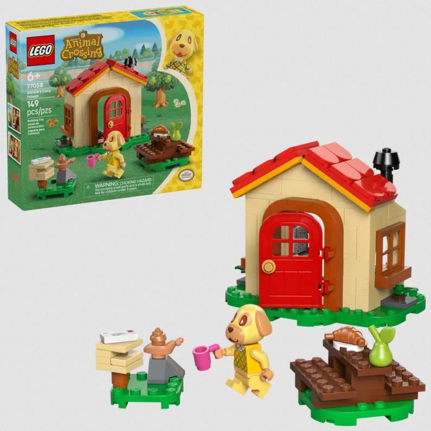 Lego Lego 77058 Animal Crossing - La maison douillette de Mirza