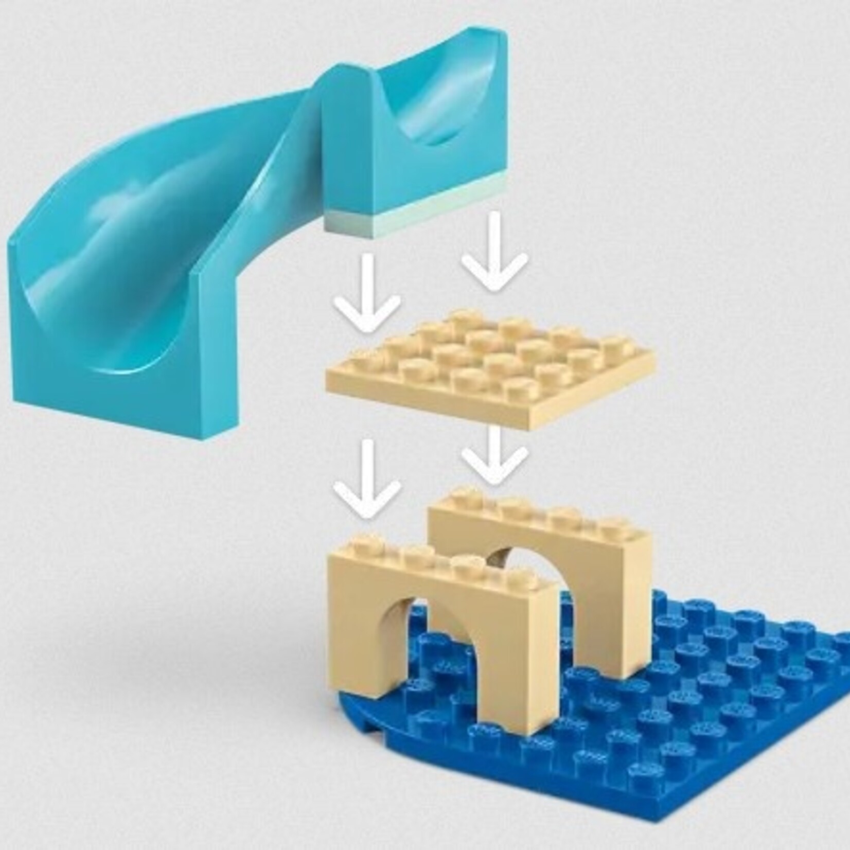 Lego Lego 11204 Gabby's Dollhouse - Les aventures aquatiques de Gabby-sirène