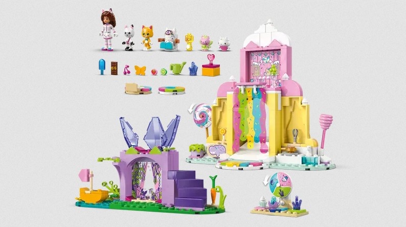 Lego Lego 11205 Gabby's Dollhouse - La montagne des friandises et le jardin de Fée Minette