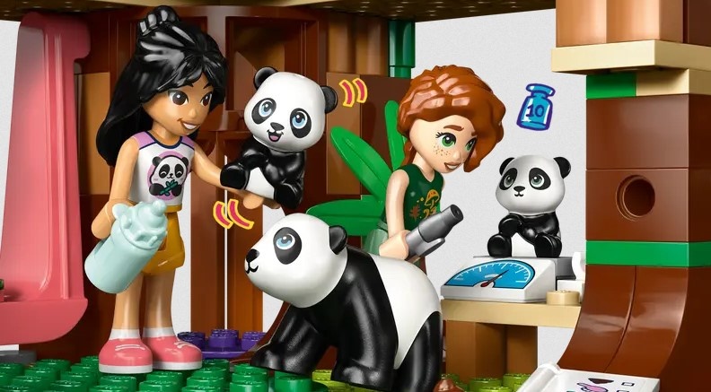 Lego Lego 42648 Friends - Les soins animaliers au sanctuaire des pandas