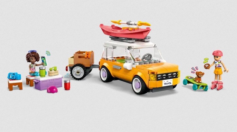 Lego Lego 42659 Friends - La voiture de voyage de l’amitié