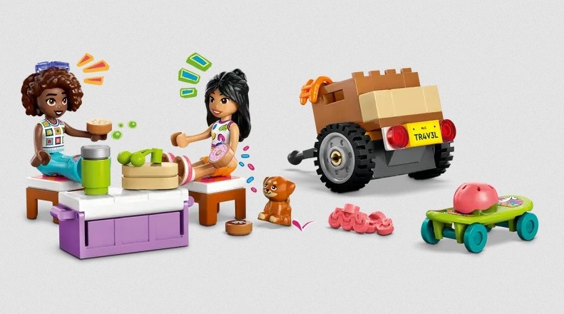Lego Lego 42659 Friends - La voiture de voyage de l’amitié