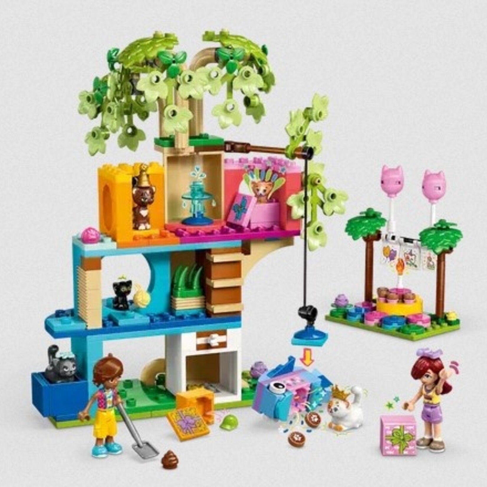 Lego Lego 42666 Friends - La fête d’anniversaire et l’arbre à chats
