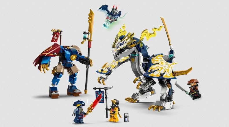 Lego Lego 71843 Ninjago - Le robot dragonnier de Rogue