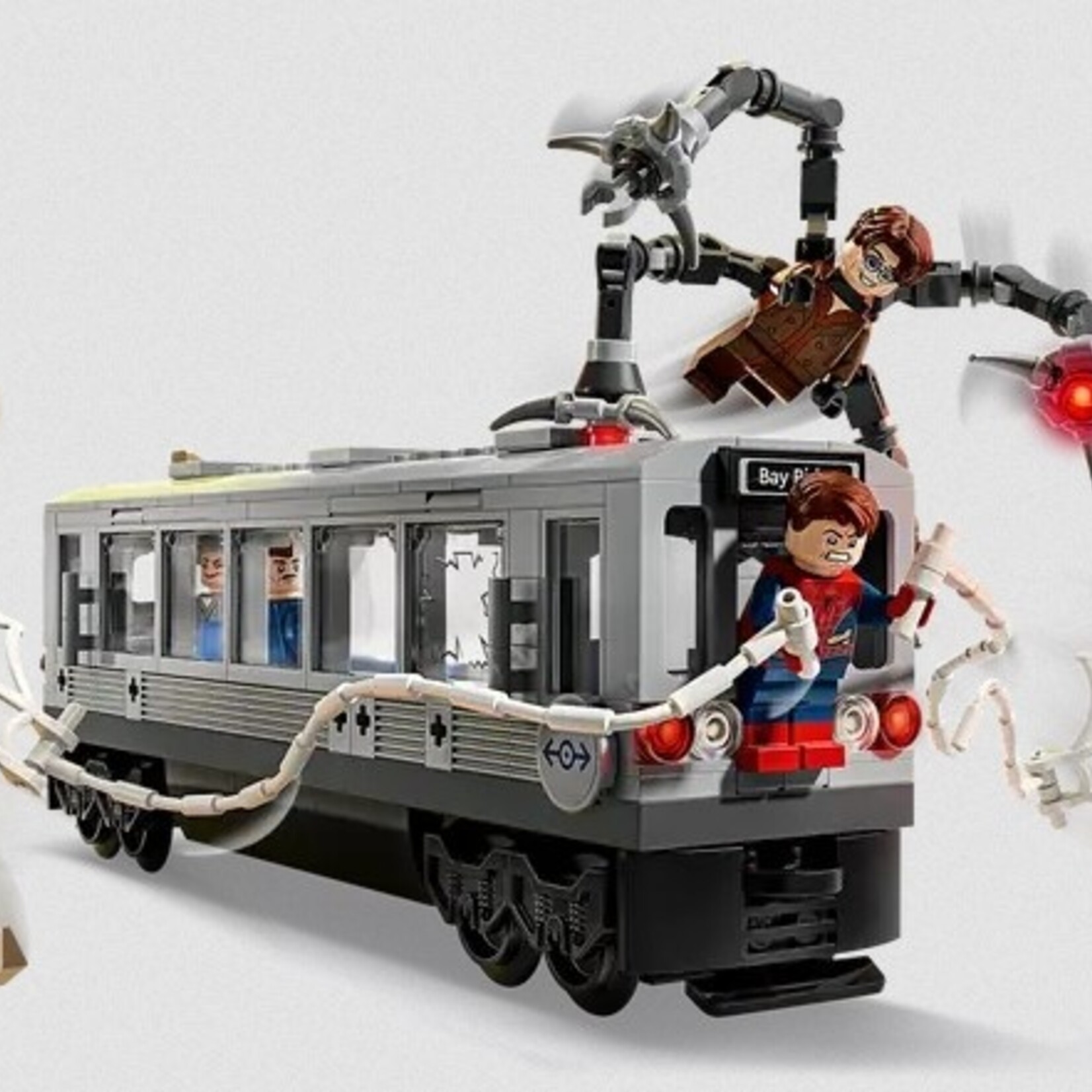 Lego Lego 76321 Marvel - La scène du métro avec Spider-Man et Doc Ock