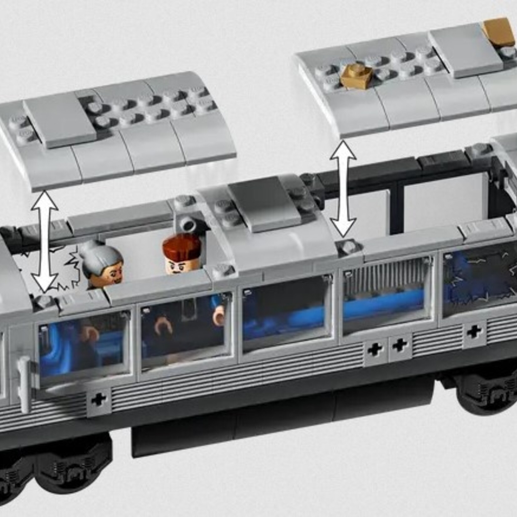 Lego Lego 76321 Marvel - La scène du métro avec Spider-Man et Doc Ock