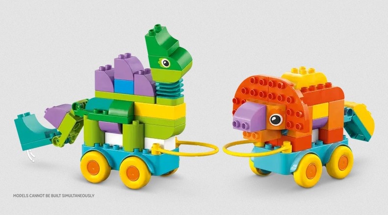 Lego Lego 10451 Duplo - Les dinosaures sur roues 3en1
