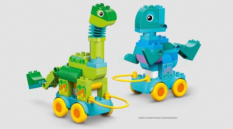 Lego Lego 10451 Duplo - Les dinosaures sur roues 3en1