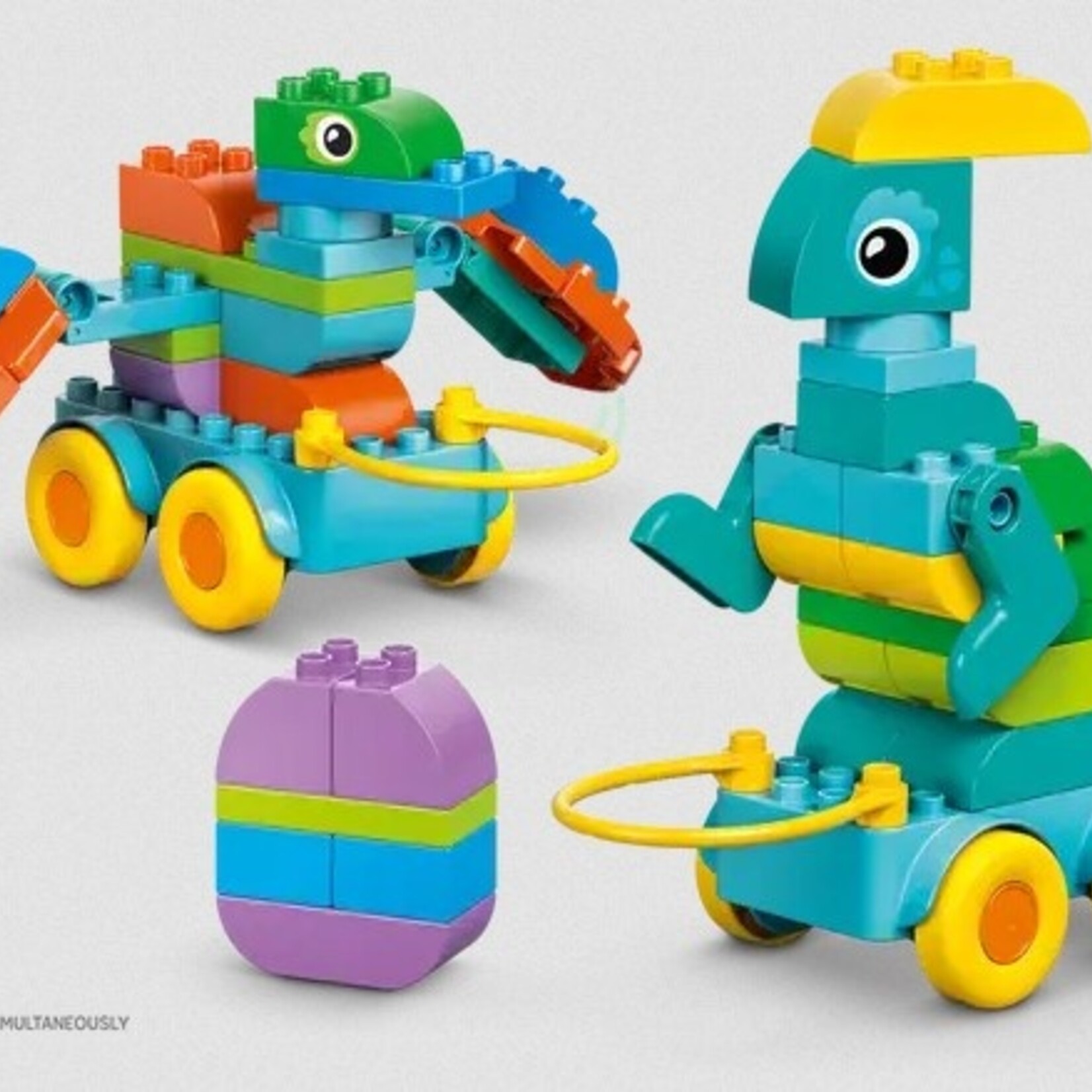 Lego Lego 10451 Duplo - Les dinosaures sur roues 3en1