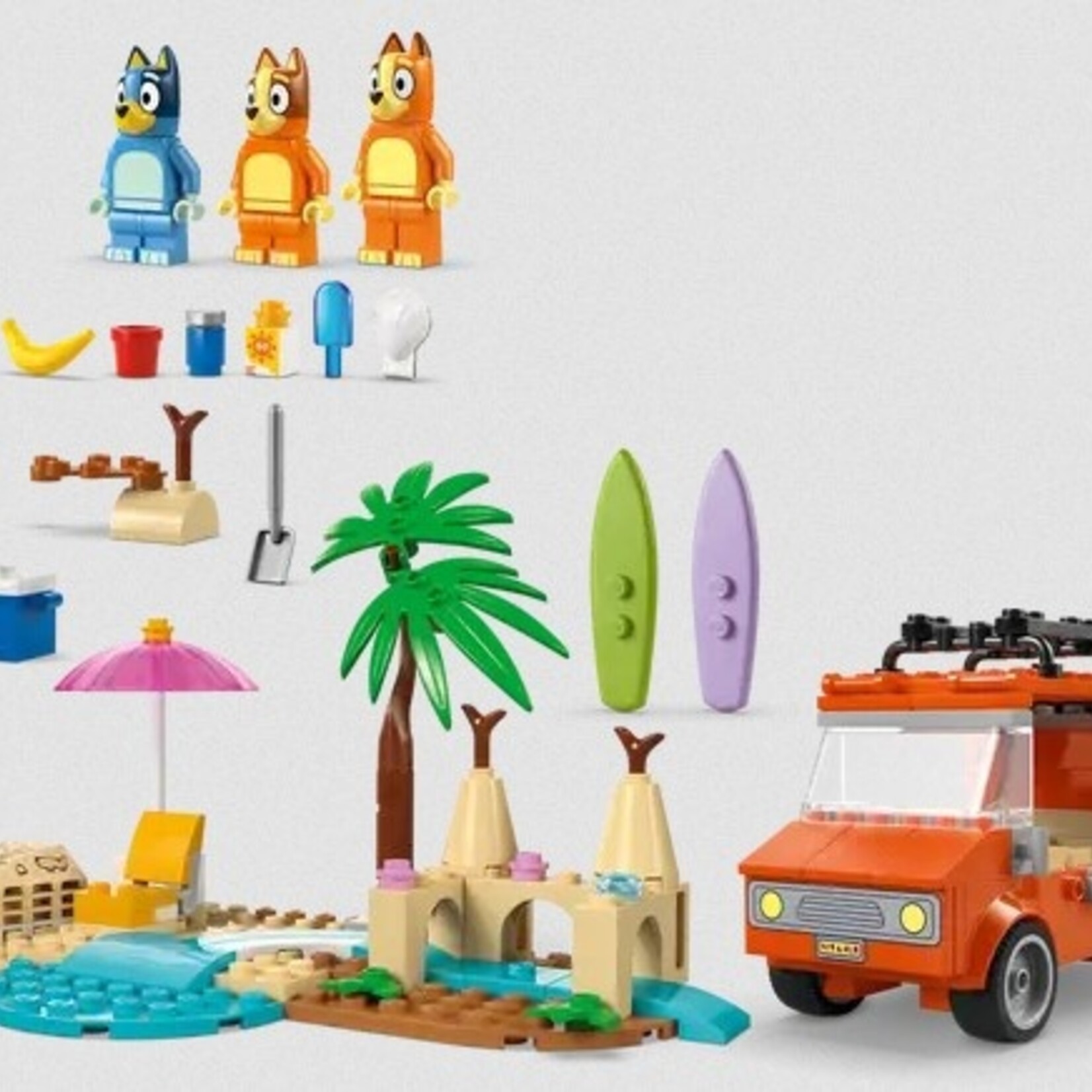 Lego Lego 11202 Bluey - L’escapade à la plage de la famille de Bluey