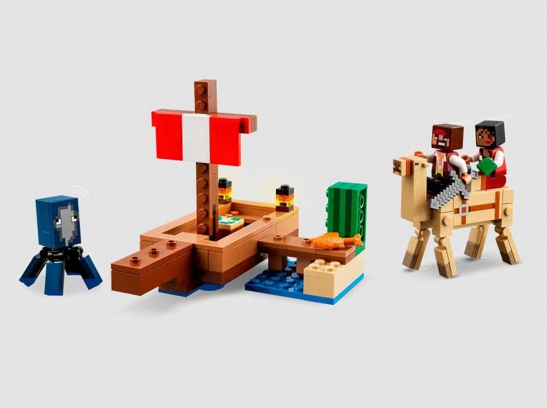 Lego Lego 21259 Minecraft - Le voyage du bateau de pirates