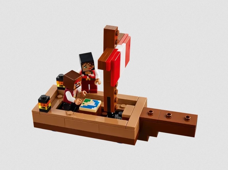 Lego Lego 21259 Minecraft - Le voyage du bateau de pirates