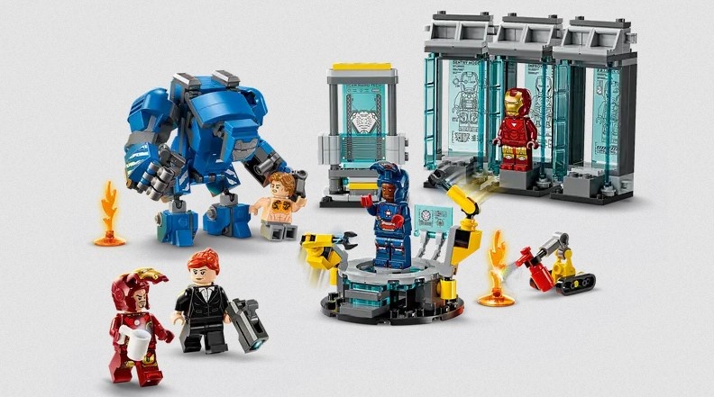 Lego Lego 76315 Marvel - Le Laboratoire d'Iron Man