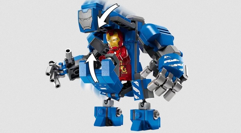 Lego Lego 76315 Marvel - Le Laboratoire d'Iron Man