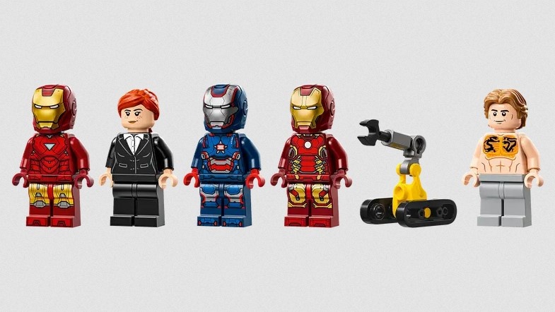 Lego Lego 76315 Marvel - Le Laboratoire d'Iron Man