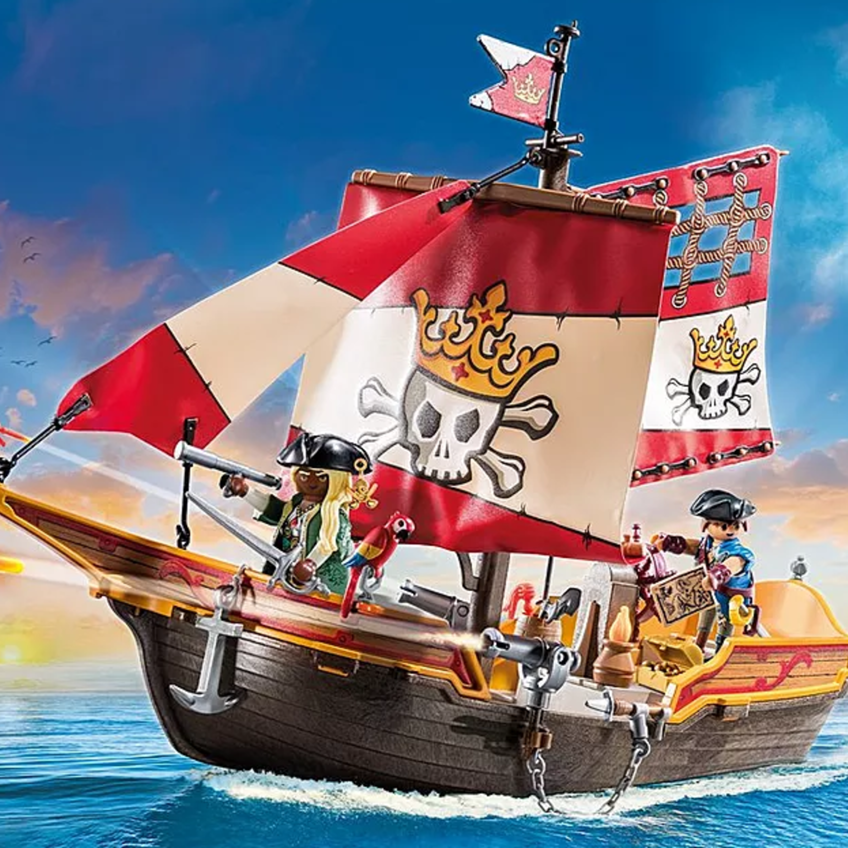 Playmobil Playmobil - 71418 Chaloupe avec 2 pirates et canons