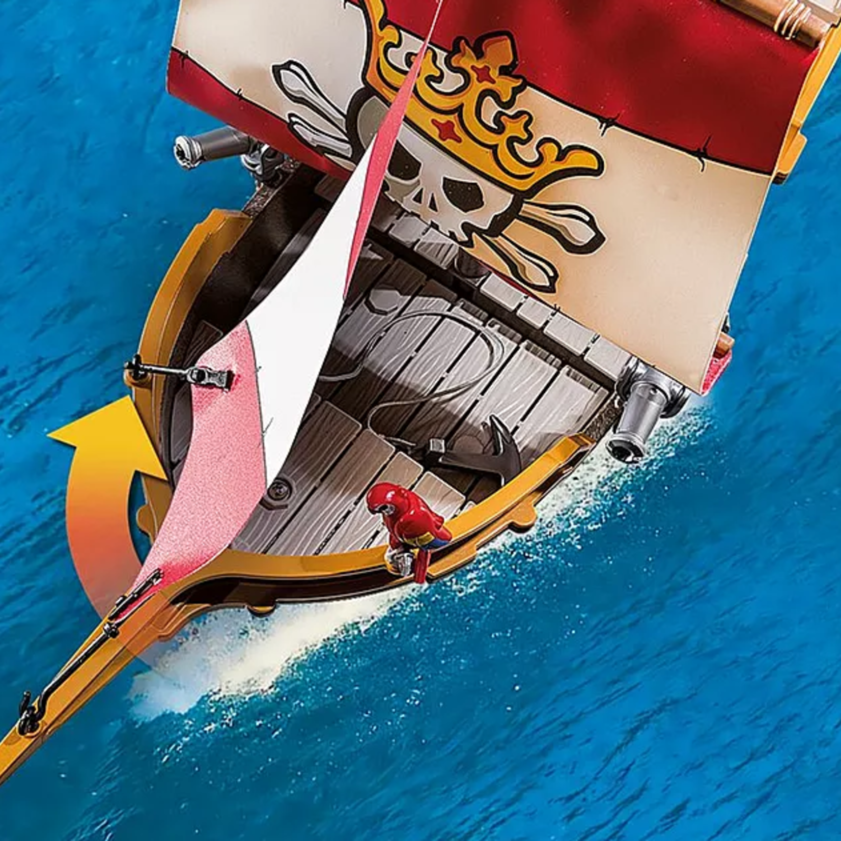 Playmobil Playmobil - 71418 Chaloupe avec 2 pirates et canons