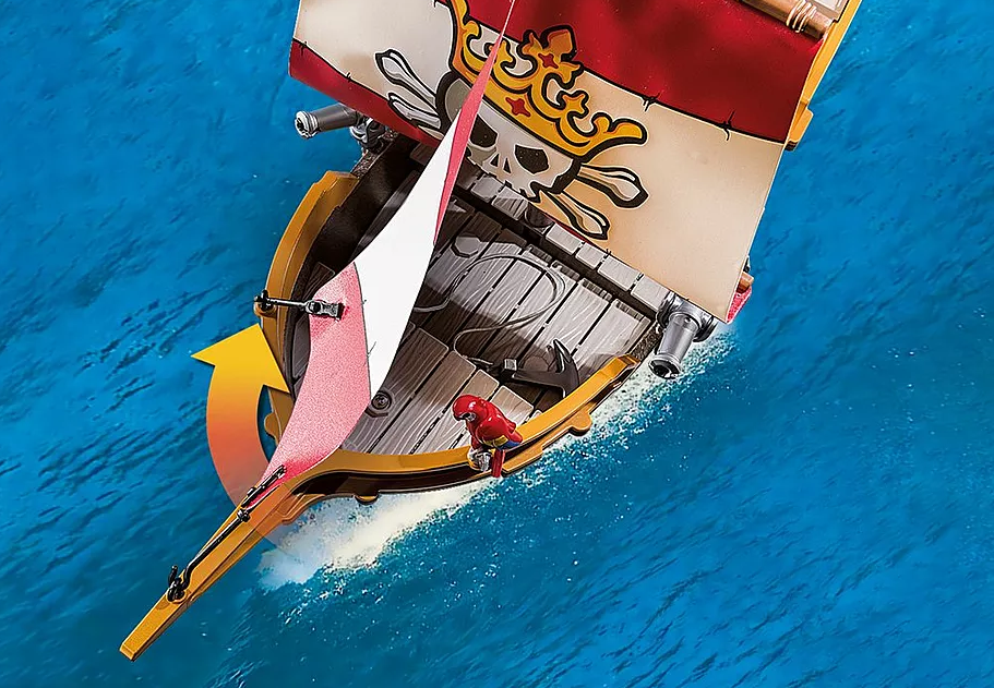 Playmobil Playmobil - 71418 Chaloupe avec 2 pirates et canons
