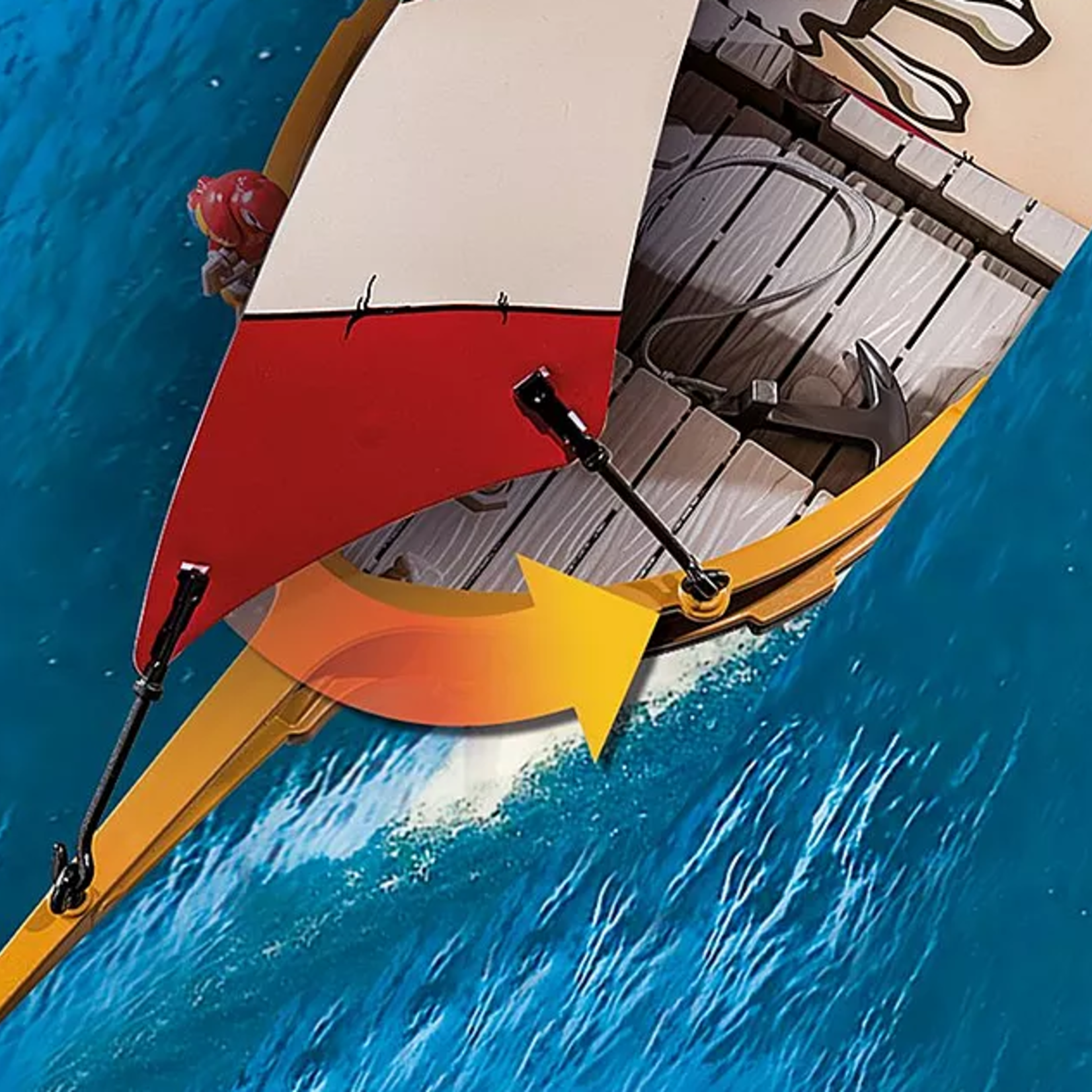 Playmobil Playmobil - 71418 Chaloupe avec 2 pirates et canons