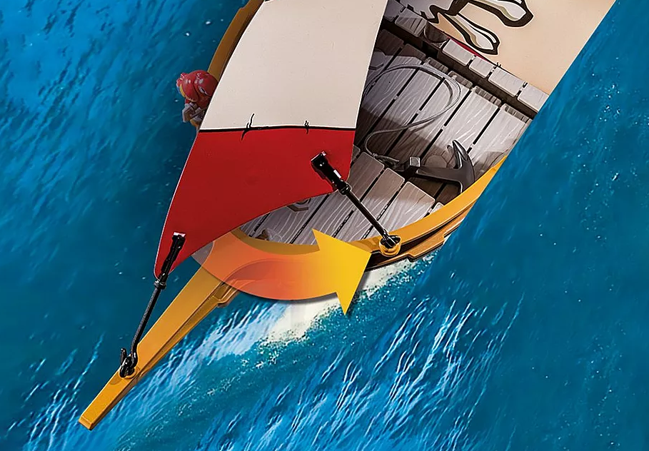 Playmobil Playmobil - 71418 Chaloupe avec 2 pirates et canons