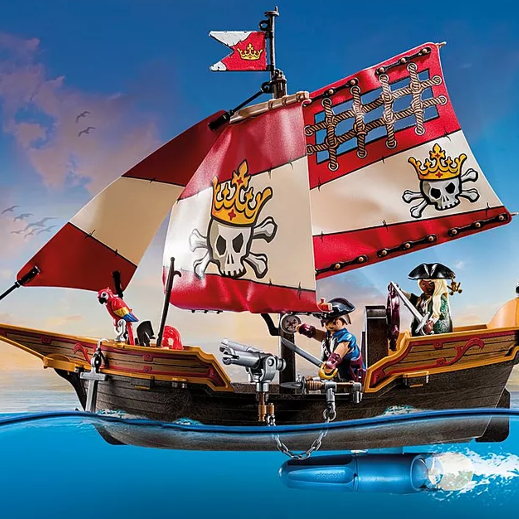Playmobil Playmobil - 71418 Chaloupe avec 2 pirates et canons
