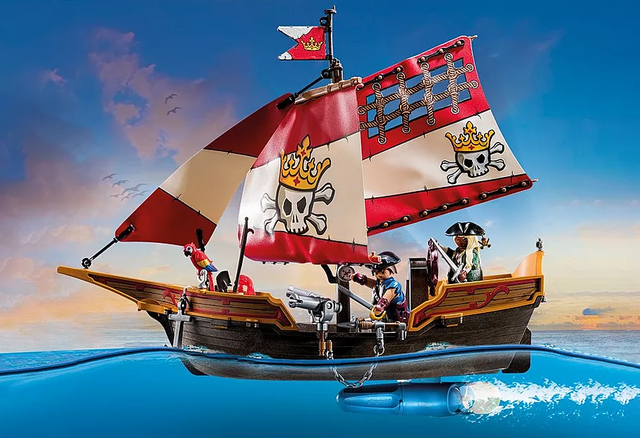 Playmobil Playmobil - 71418 Chaloupe avec 2 pirates et canons