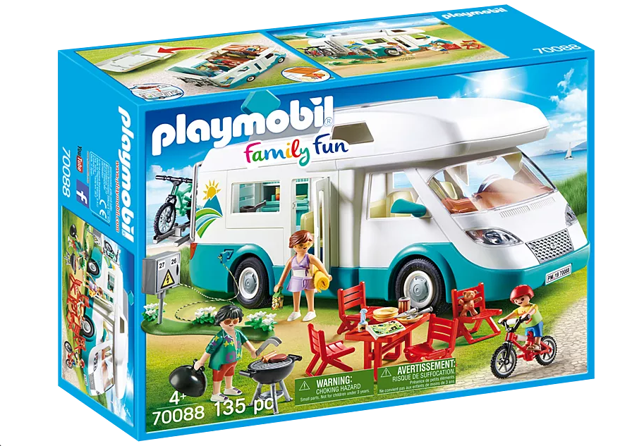 Playmobil Playmobil - 70088 Famille et camping-car