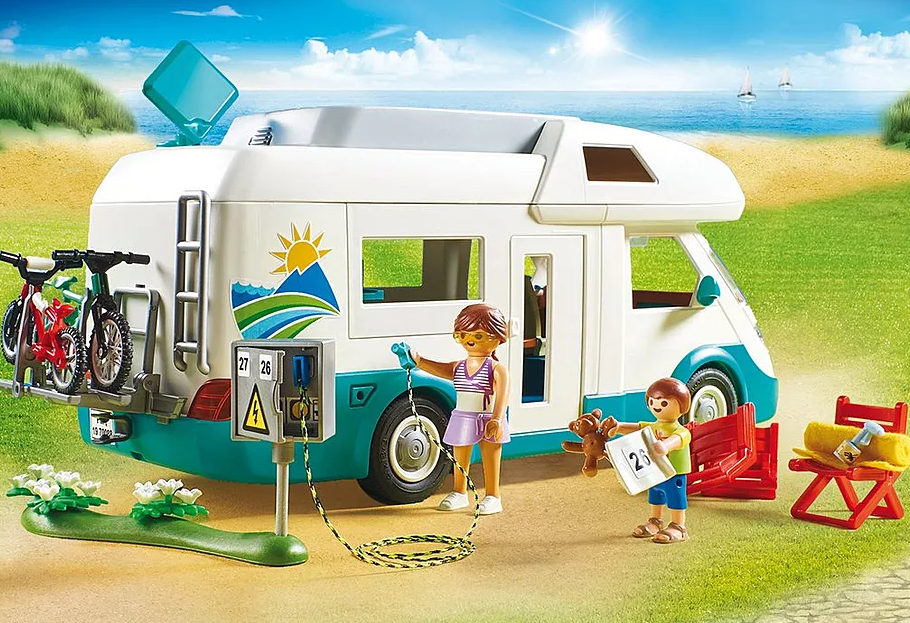 Playmobil Playmobil - 70088 Famille et camping-car