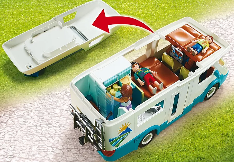 Playmobil Playmobil - 70088 Famille et camping-car