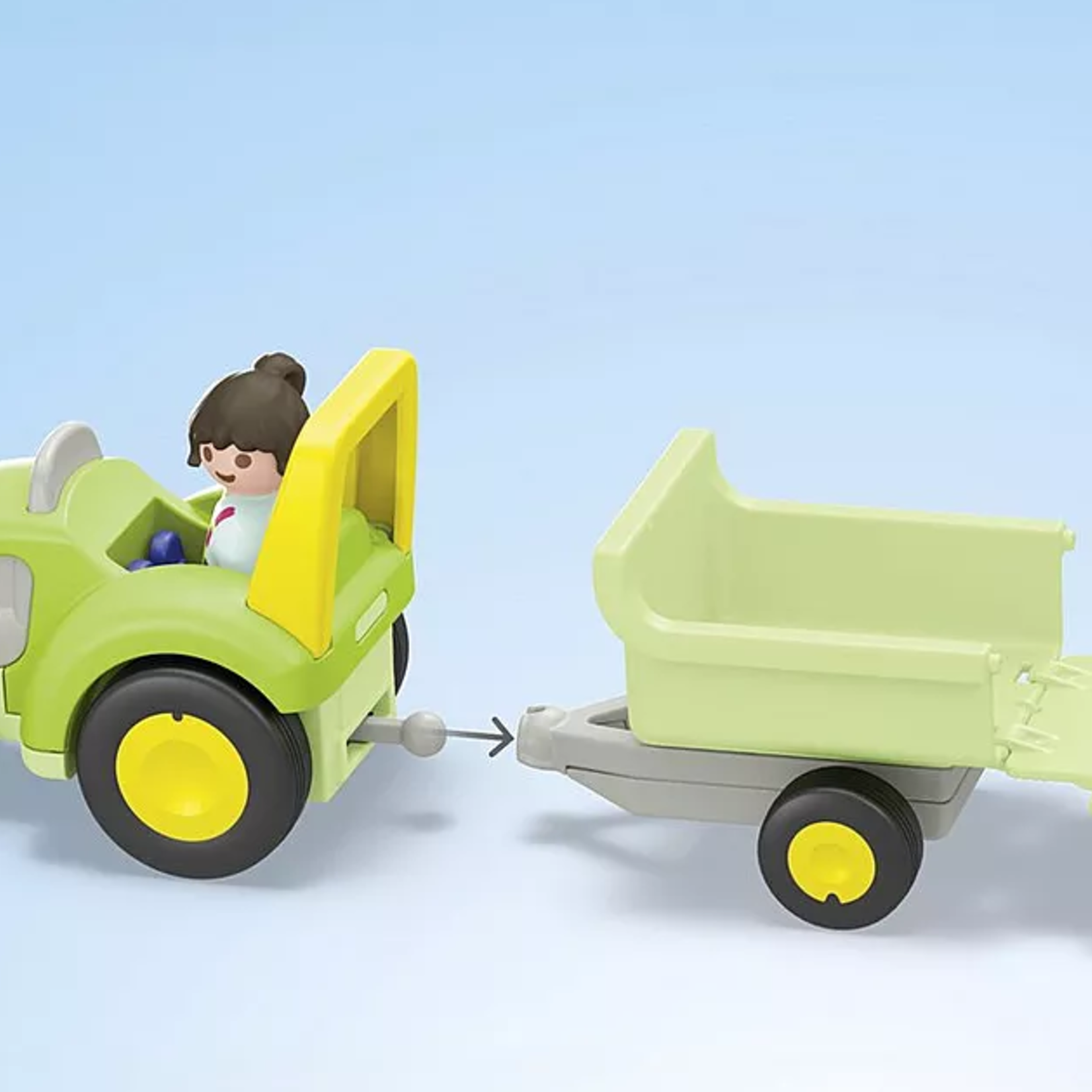 Playmobil Playmobil Junior - 71656 Ferme avec tracteur et animaux