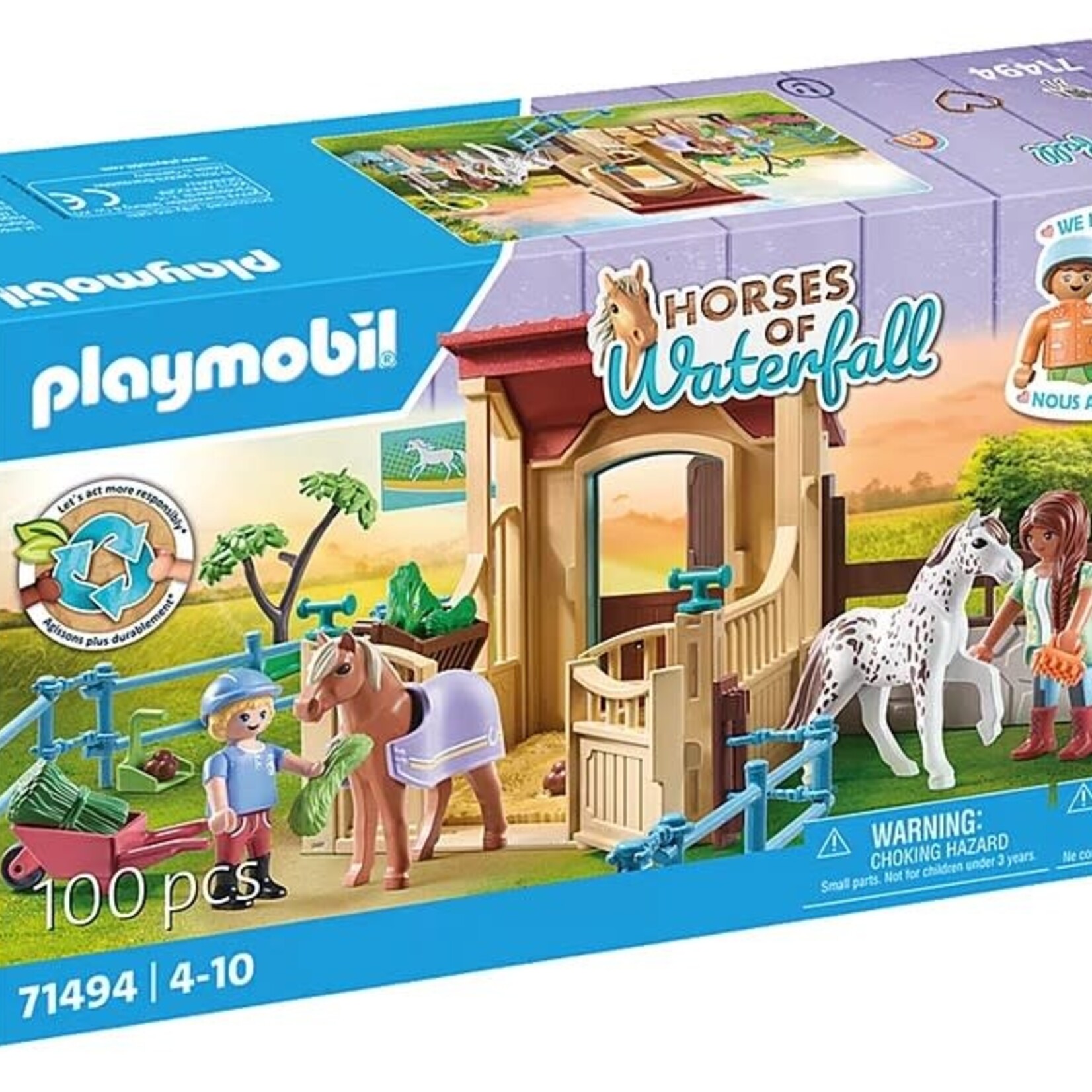 Playmobil Playmobil - 71494 Cavalière avec box et poney