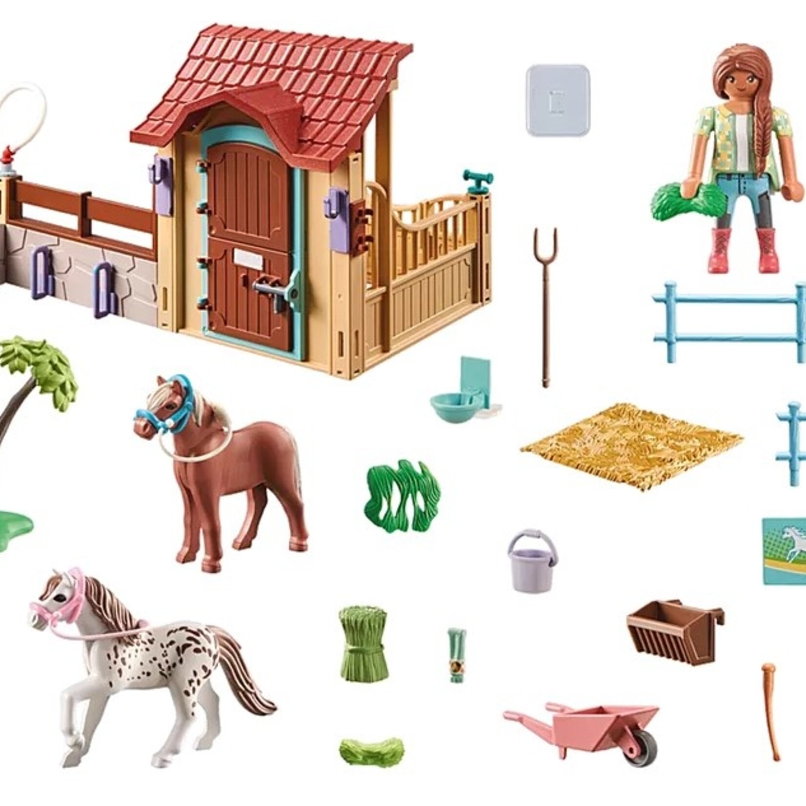 Playmobil Playmobil - 71494 Cavalière avec box et poney