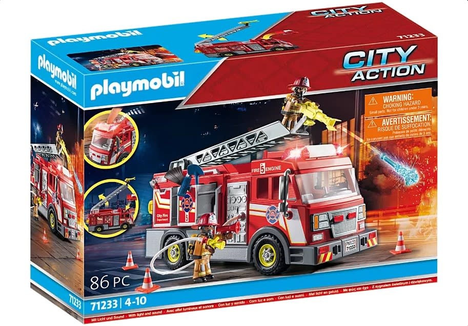 Playmobil Playmobil - 71233 Camion de Pompier