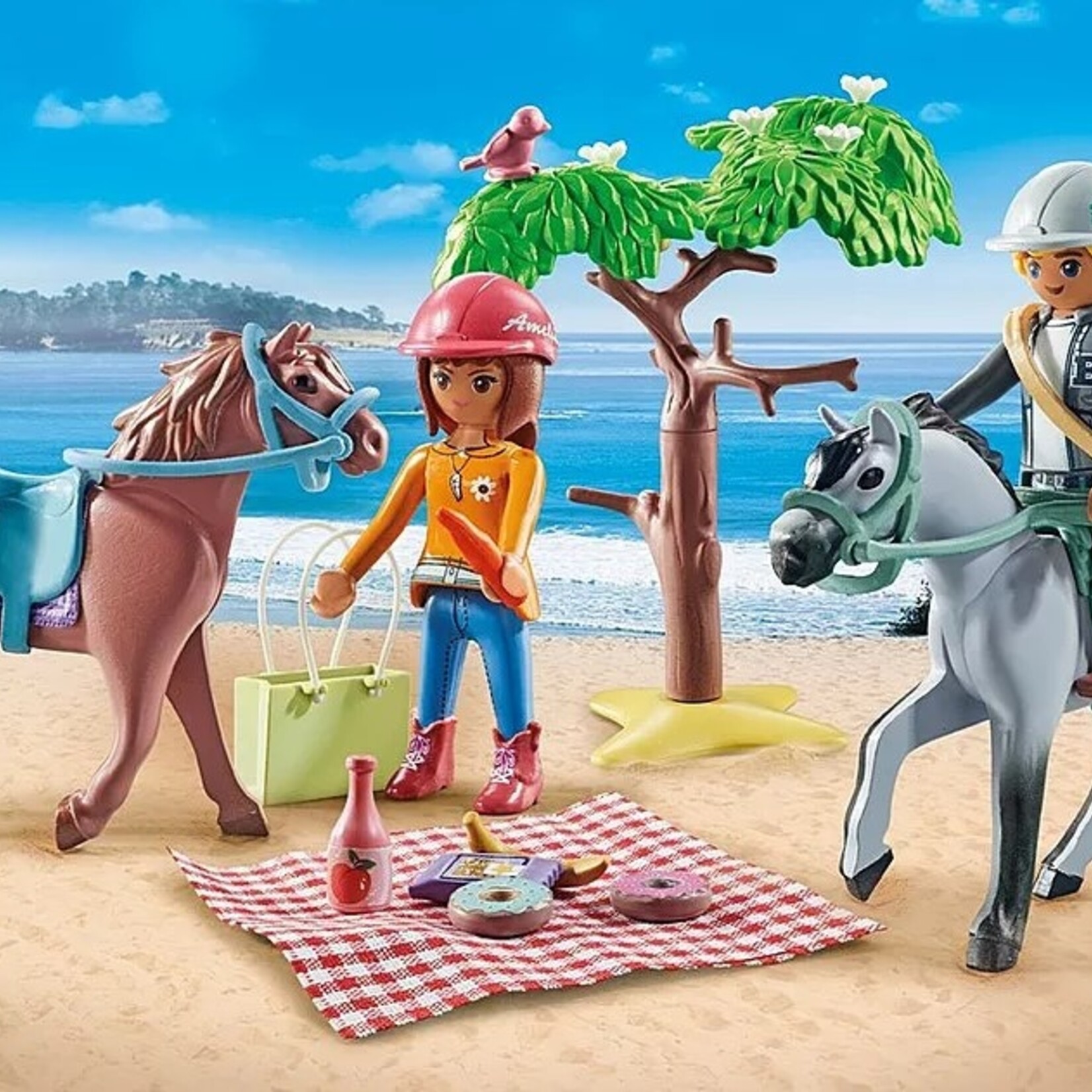 Playmobil Playmobil - 71470 Amélia et Ben avec chevaux