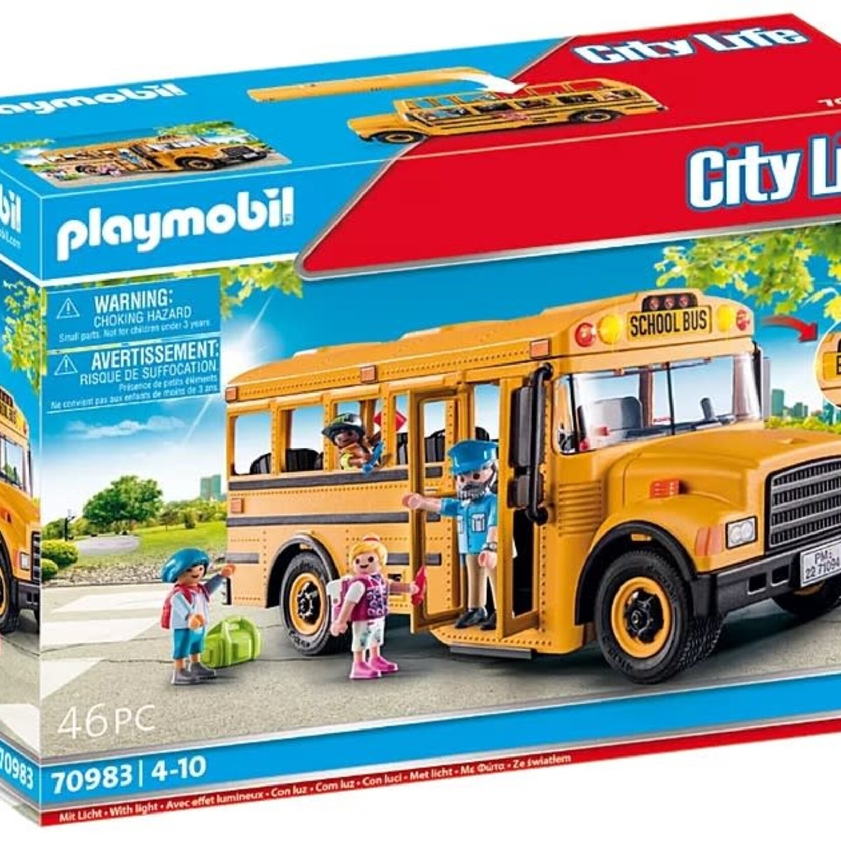 Playmobil Playmobil - 70983 Autobus Scolaire